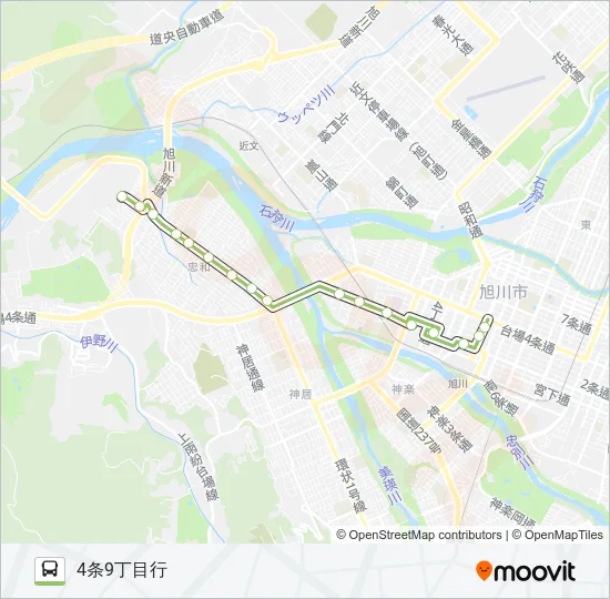 662-忠和線(大橋) Bus Line Map