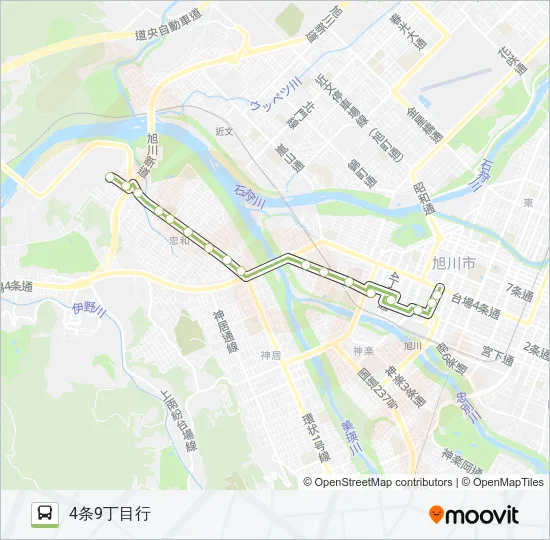 662-忠和線(大橋) Bus Line Map