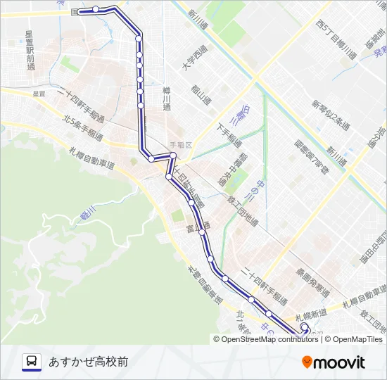 宮４４ Bus Line Map