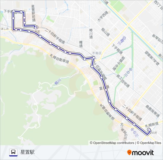 宮５９ Bus Line Map