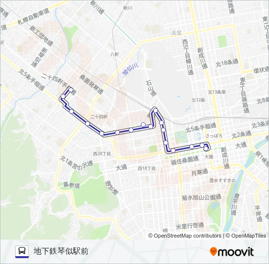 ３１ Bus Line Map