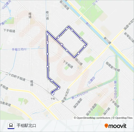 循環手４８ Bus Line Map