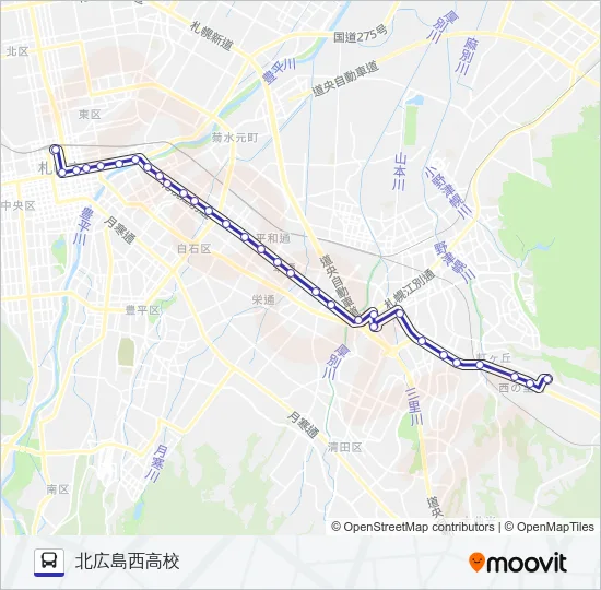 ３２ Bus Line Map