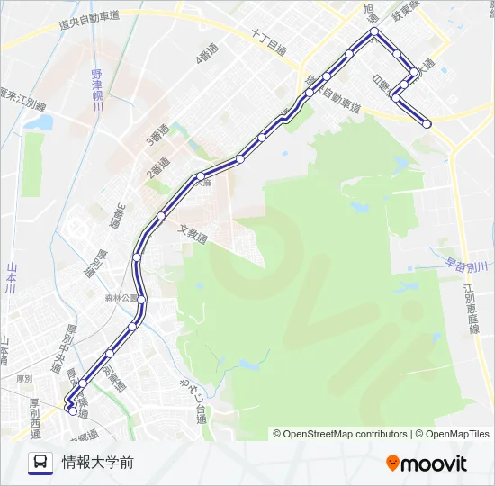 新２９ バスの路線図