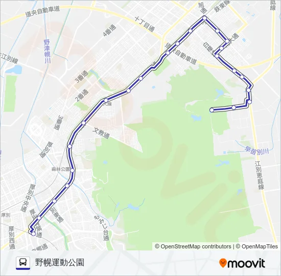 新２９ バスの路線図