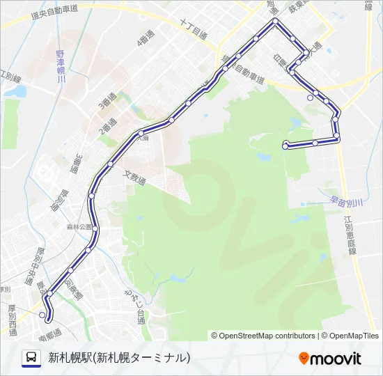 新２９ バスの路線図