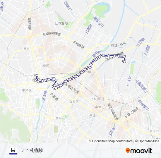 ７ Bus Line Map