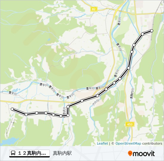 １２真駒内駅 藤野４条１１ Route Schedules Stops Maps 真駒内駅