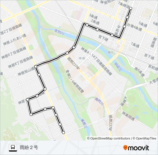 ５０番 バスの路線図