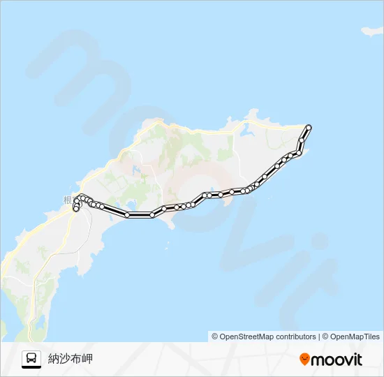Nosappu Line Bus Line Map