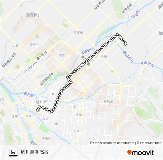 ７８番 Bus Line Map