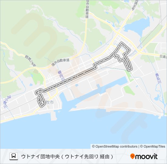 26 沼ノ端線 bus Line Map