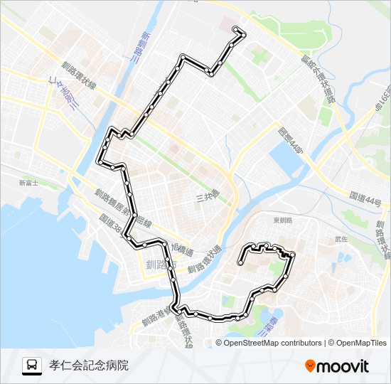 文苑公住線 Bus Line Map