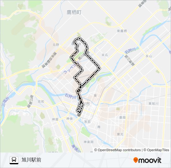 ２８番 Bus Line Map