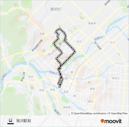 ２８番 Bus Line Map