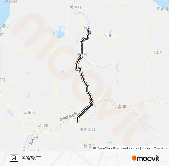 ２番 Bus Line Map