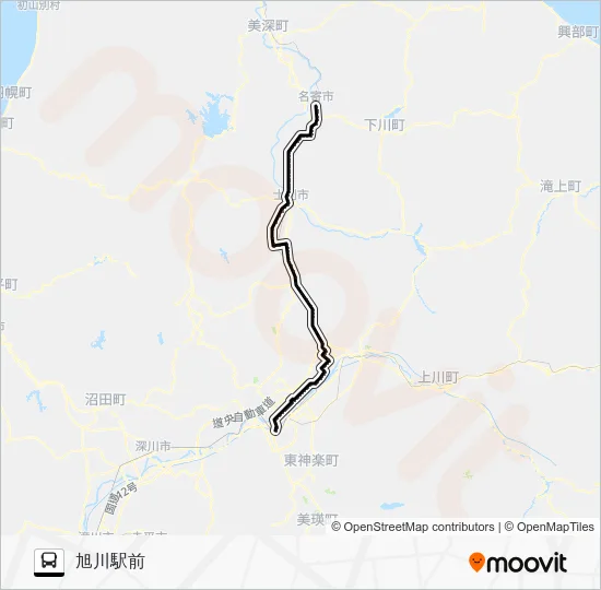 ２番 Bus Line Map