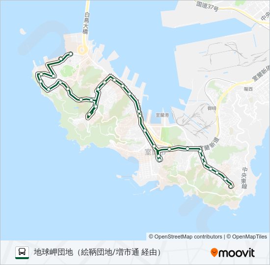 14 みたら バスの路線図