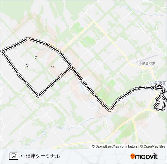 俣落線 Bus Line Map