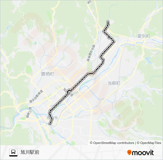 ３２番 Bus Line Map