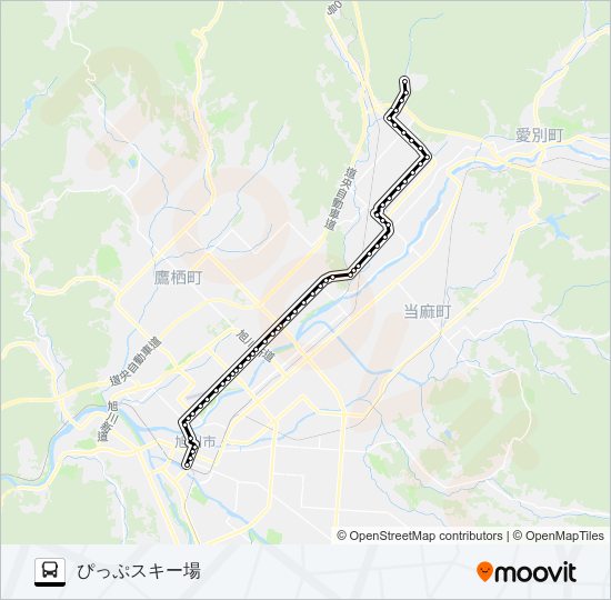 ３２番 Bus Line Map