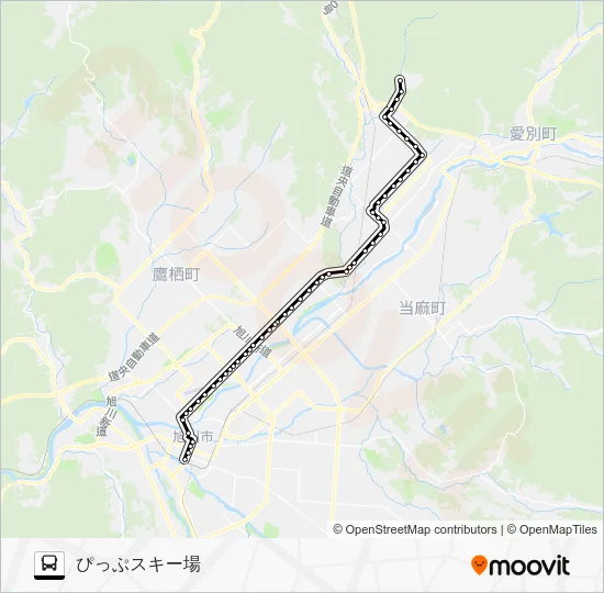 ３２番 Bus Line Map