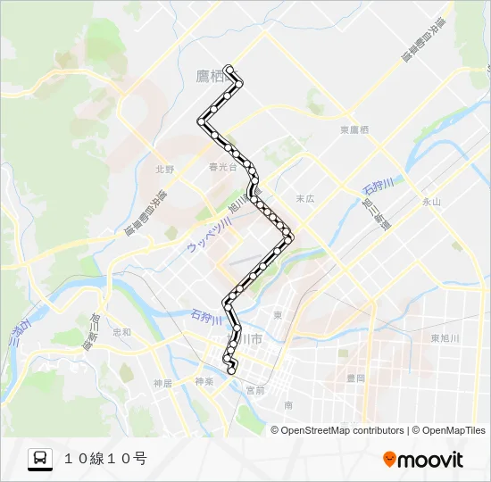 ２４番 バスの路線図