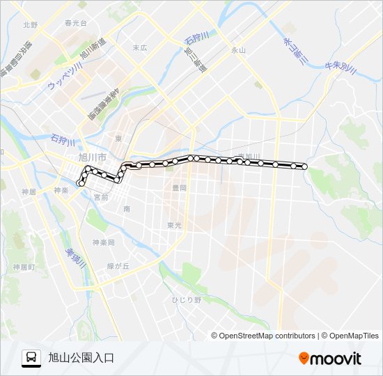 ４７番 bus Line Map