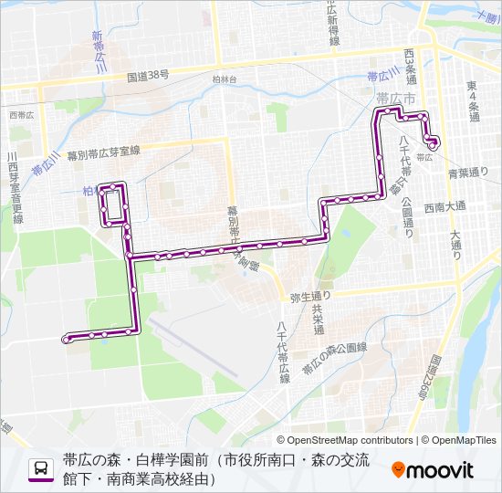 25 バスの路線図