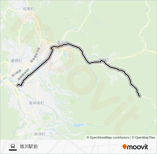 ８１番 Bus Line Map