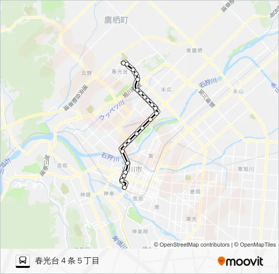 ２７番 バスの路線図