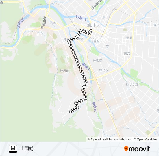 ４７番 バスの路線図