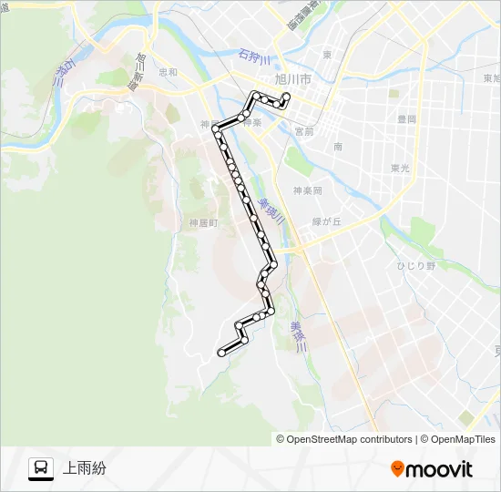 ４７番 Bus Line Map