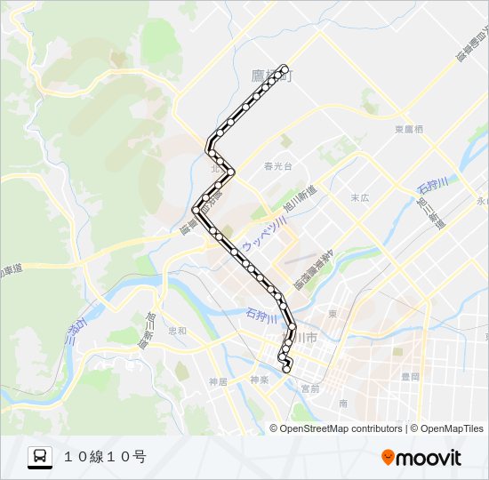 ３７番 Bus Line Map