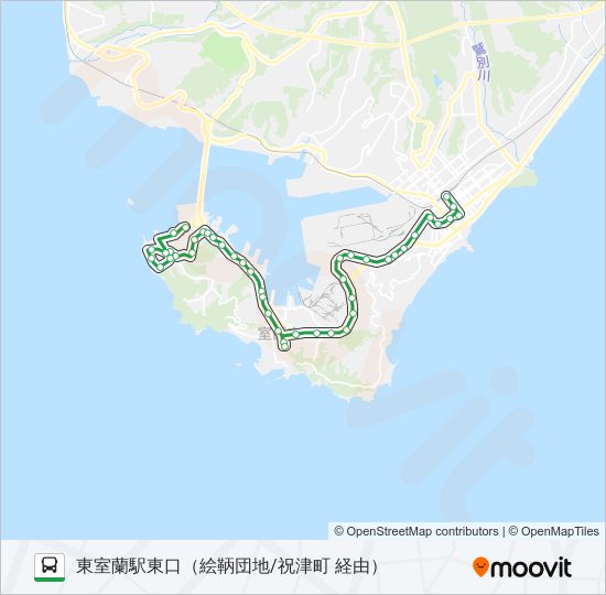 11 みたら バスの路線図