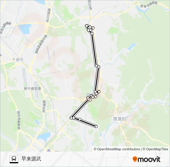Abira Town Circular Bus Bus Line Map