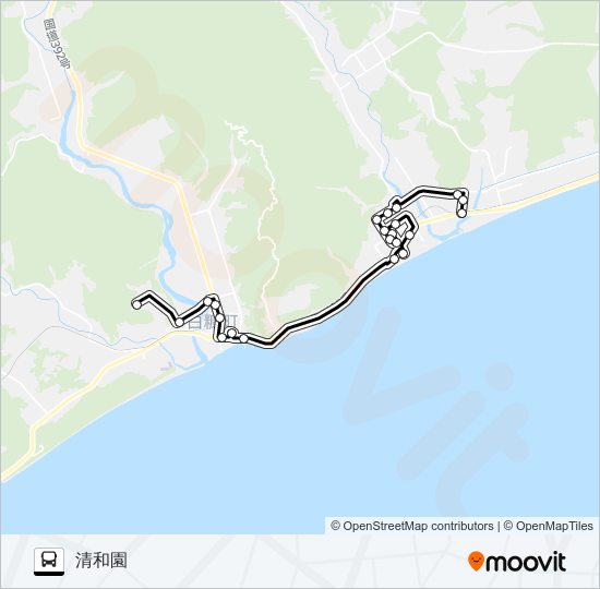 庶路 バスの路線図