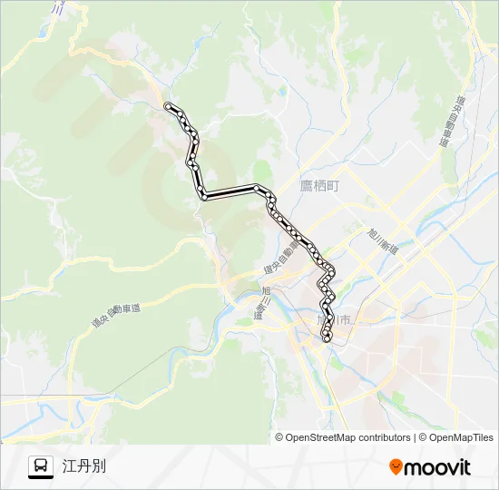 ３６番 Bus Line Map