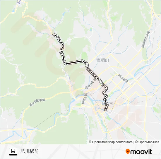 ３６番 Bus Line Map