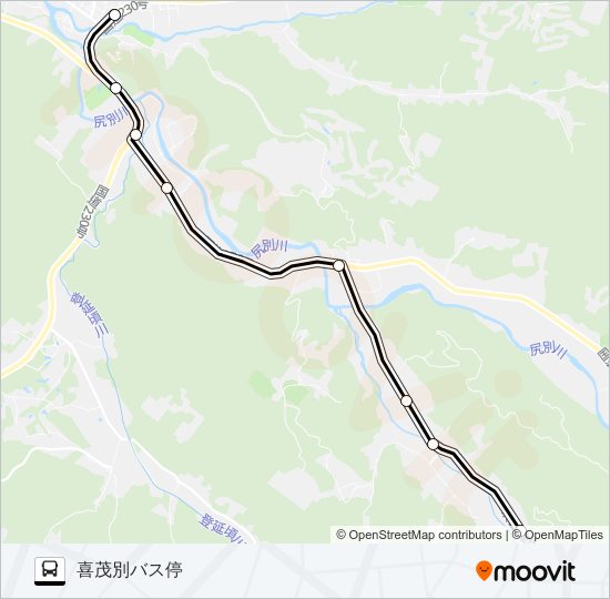 御園 Bus Line Map