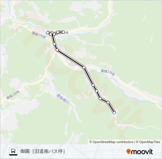 御園 Bus Line Map