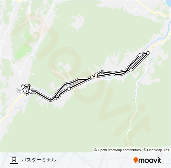 知来 bus Line Map