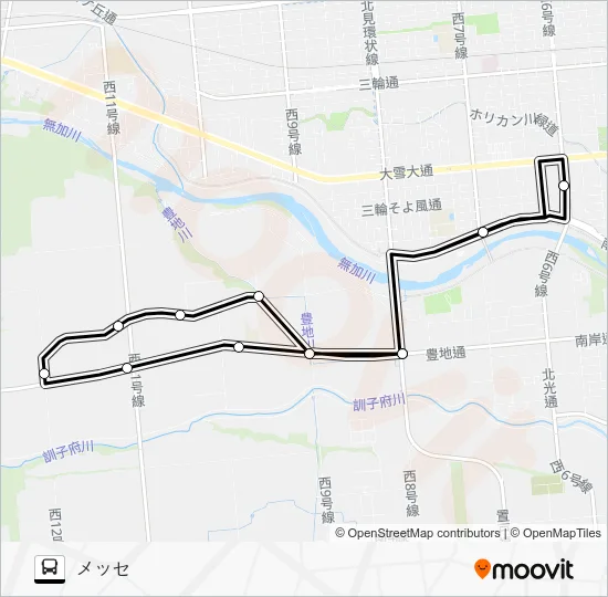 Message Bus Line Map