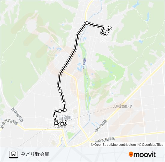 青山線 Bus Line Map