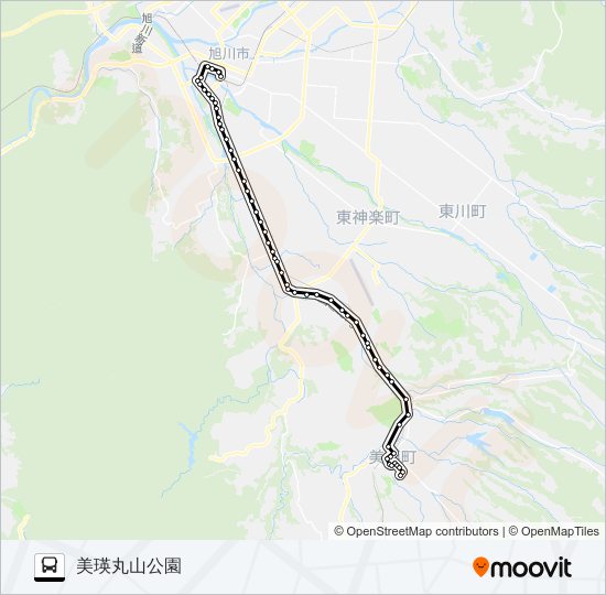 ４０番 Bus Line Map