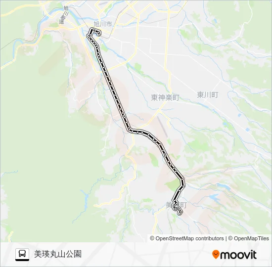 ４０番 Bus Line Map