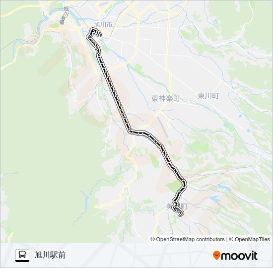 ４０番 バスの路線図