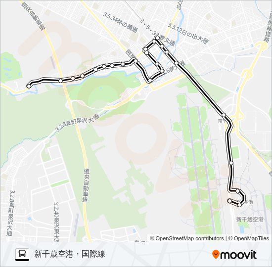 新 千歳 空港 バス 環状 通 人気 東