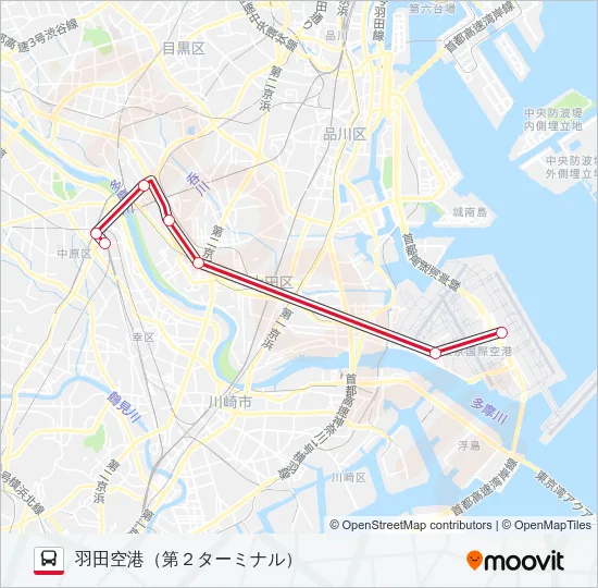 空港  Line Map