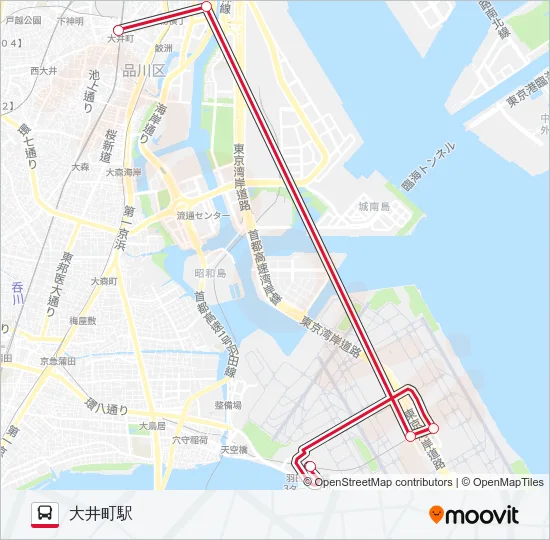 空港  Line Map